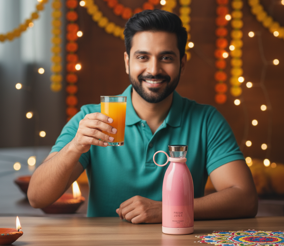 Portable Mini Juice Blender