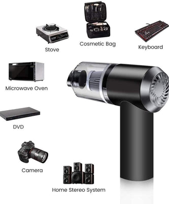 3 In 1 Mini Car Vacuum,Rechargeable Vacuum Multi-Functional Cleaning Tool