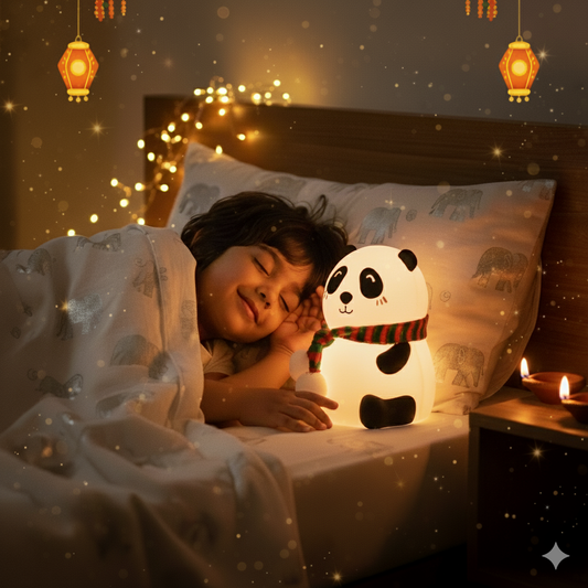 Panda Lamp, Night Lamp for Kids, Panda Touch Silicone Lamp