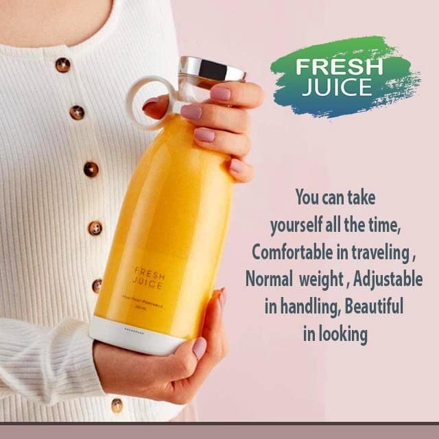 Electric Portable Mini Fruit Juicer Bottle